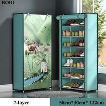 Load image into Gallery viewer, Multi-layer Simple Shoe Rack Entryway Space-saving Shoe Organizer Easy to Install Shoes Shelf Home Dorm Furniture Shoe Cabinet
