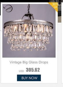 Retro Vintage Royal Empire Ball Style Big Led Crystal Modern Chandelier Lamp Lustres Lights E27 For Living Room bedroom bathroom