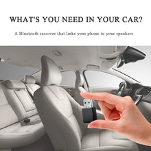 Load image into Gallery viewer, Bluetooth-compatible 5.1 Audio Receiver Dual Output AUX USB Stereo Car Hands-free Call Built-in Microphone  Mic Wireless Adapter
