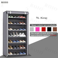 Load image into Gallery viewer, Multi-layer Simple Shoe Rack Entryway Space-saving Shoe Organizer Easy to Install Shoes Shelf Home Dorm Furniture Shoe Cabinet
