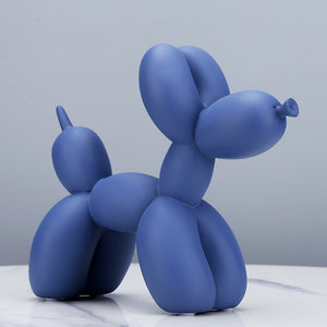 Matte Balloon Dog Statue Home Decoration Ornaments Resin Sculpture  Modern Nordic Accessories
