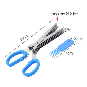 Kitchen Scissors Knife Barbecue Picnic Multifunctional Tools Accessories Stainless Steal