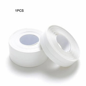 3.2 M White Bathroom Shower Sink Bath Sealing Strip Tape White PVC Self-Adhesive Waterproof Wall stickers