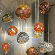 Load image into Gallery viewer, Nordic Led Pendant Lights Lighting Modern Macaron Deco Pendant Lamp Creative Industrial PVC Lava Lamp Loft Bar Cafe Hanging Lamp
