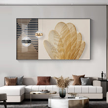 Load image into Gallery viewer, Luxury Wall Art Modern Minimalist Abstract Gold Poster Prints Nordic Decoration Canvas Painting Pictures for Living Room Decor

