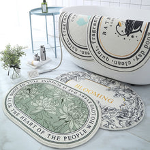 Load image into Gallery viewer, Non-Slip Bath Mat Absorbent Carpets INS Style Doormat  Entrance Mats Balcony Porch Area Rugs Living Room Bathroom Alfombra
