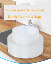 Load image into Gallery viewer, Kitchen Sink Waterproof Mildew Strong Self-adhesive Transparent Tape Bathroom Toilet Crevice Strip Self-adhesive
