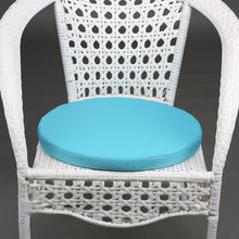 Load image into Gallery viewer, Outdoor Indoor Seat Cushion Round Waterproof Furniture Cushion with Filling Replacement Deep Seat Cushion for Patio Chair Bench
