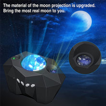 Load image into Gallery viewer, Aurora Star Lights Laser Galaxy Starry Sky Ocean Wave Projector Night Light Colorful Nebula Moon Lamp
