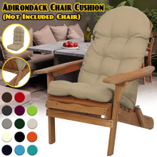 Load image into Gallery viewer, Waterproof Seat Back Cushion Pad With Ties Rocking Chair Cushions Pillow Soft Home Garden Patio
