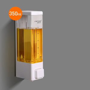 Shampoo Dispenser Wall Soap Dispenser Shower Dispenser Chrome Finish Square Liquid Soap