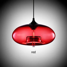 Load image into Gallery viewer, Nordic Modern hanging loft 7 Color Glass lustre Pendant Lamp industrial decor Lights Fixtures E27/E26
