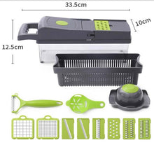 Load image into Gallery viewer, 16in1 Multifunctional Vegetable Chopper Household Salad Chopper Kitchen Accessories Kitchenware Storage
