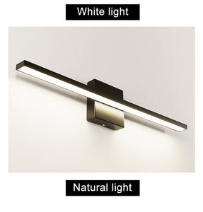 Led Wall Light Decor 60CM AC85-265V Black Nordic Minimalist Wall lamp Vintage for Bathroom