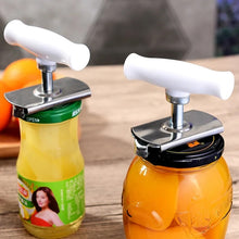 Load image into Gallery viewer, Kitchen Accessories Jar  Opener Beer Bottle  Can Gap Lids Off Easily Adjustable Size Stainless Steel
