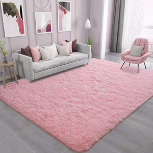 Luxury Fluffy rug 40mm plush carpet Living room rugs Stitch carpets sofa area rug House carpet Decoration