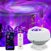 Load image into Gallery viewer, Aurora Star Lights Laser Galaxy Starry Sky Ocean Wave Projector Night Light Colorful Nebula Moon Lamp
