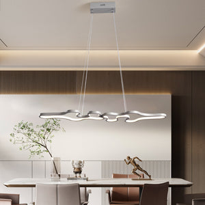 Work With Smart Home Alexa Google Home Modern LED Chandelier For Living Dining Room