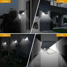 Load image into Gallery viewer, 2/4/6/8Pcs 100 LED Solar Wall Lights Outdoor Solar Lamp PIR Motion Sensor Solar Powered Sunlight Street Light
