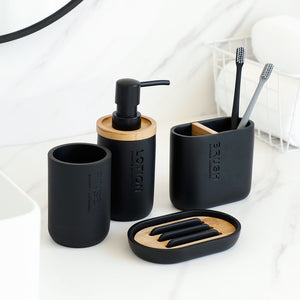 Bathroom Accessories Soap Lotion Dispenser Toothbrush Holder Soap Dish