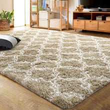 Load image into Gallery viewer, Living Room Carpets Luxury Shag Area Rug Modern Indoor Plush Fluffy Rugs Home Décor Geometric Rugs
