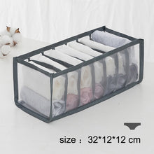 Load image into Gallery viewer, Jeans T-shirt Storage Boxes Closet Organizer Wardrobe Clothes Underwear Organizer Drawers Clothes Separator Boxes
