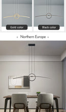 Load image into Gallery viewer, L100CM New Creative Modern LED Pendant Lights HLanging Pendant Lamp For Dining Room Living Room
