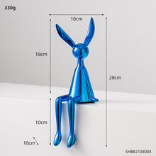 Load image into Gallery viewer, Creative Rabbit Statue Nordic Home Living Room Decoration Kawaii Room Decor Desk Accessories Miniatures Figurines for Interior
