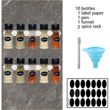 Load image into Gallery viewer, 5/10/15/20PC Jars for spices Salt and Pepper Shaker Seasoning Jar spice organizer
