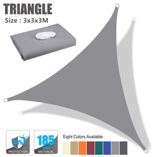 Load image into Gallery viewer, Waterproof Sun Shelter Sunshade Protection Shade Sail Awning Camping Shade Cloth Large For Outdoor

