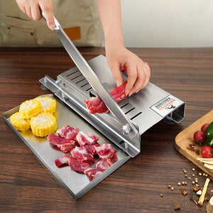 Kitchen Tools Stainless Steel Home Freezer Cutter Slicer Kitchen Freezer Slicing Tool Kitchen Slicer for Slicing Gadget