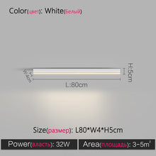 Load image into Gallery viewer, Long aisle light corridor light simple modern led ceiling light Nordic minimalist balcony porch entrance lamps for bedroom
