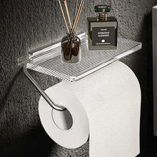 Load image into Gallery viewer, Toilet Paper Holder Acrylic and Aluminum Alloy Material European Royal Noble Waterproof

