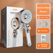 Load image into Gallery viewer, Double Sided Shower Head Fashion Bathroom Accessories High Pressure Water Filtration Clean Water Beauty Skin Adjustable nozzle
