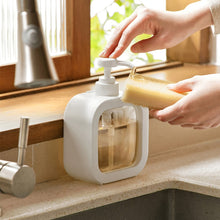 Load image into Gallery viewer, 300/500ml Bathroom Soap Dispensers Refillable Lotion Shampoo Shower Gel Holder Portable Travel Dispenser Empty Bath Pump Bottle
