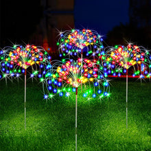 Load image into Gallery viewer, Solar LED Firework Fairy Lights Outdoor Garden Decoration Lawn Pathway Lights For Patio Yard Party Christmas Wedding Decor
