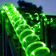 Load image into Gallery viewer, 32m Solar Powered Rope Strip Lights Waterproof Tube Rope Garland Fairy Light Strings for Outdoor Indoor Garden Decor
