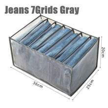 Load image into Gallery viewer, Jeans Organization Storage Box Closet Organizer Clothing Organization System Drawer Organizers Cabinet Pants Storage Organizer
