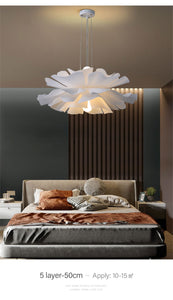 Living room bedroom chandelier Nordic ins girls room lighting creative designer
