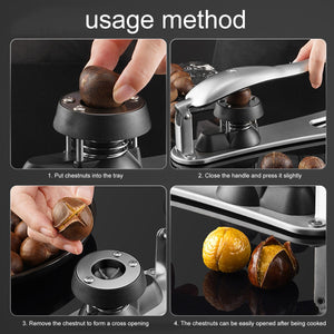 Chestnut Clip Nut Opener Cutter Gadgets 2 In 1 Quick Walnut Pliers Metal
