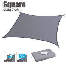 Load image into Gallery viewer, 160GSM Waterproof Awning Sunshade Sun Shade Sail For Outdoor Garden Beach Camping Patio Pool Sun
