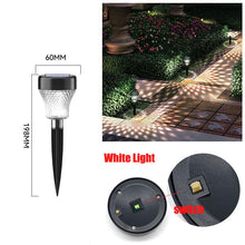 Load image into Gallery viewer, LED Lawn Solar Lights Garden Outdoor Lamp RGB Multi-Color Doorway Path Lighting Solar Christmas Decorative Landscape Shine Light

