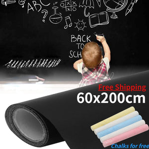 Large Chalkboard Wall Sticker Self-Adhesive Removable Waterproof