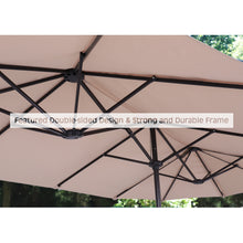 Load image into Gallery viewer, 13 Ft Large Patio Umbrella Double Sided  Umbrella,Outdoor Furniture
