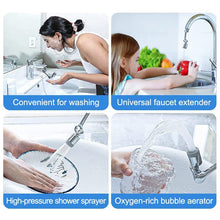 Load image into Gallery viewer, 1440° Swivel Faucet Aerator Extender Kitchen Sink Aerators with 2 Modes Anti Splash Filter Faucet
