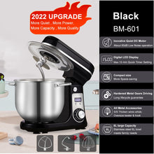 Load image into Gallery viewer, BioloMix Kitchen Food Stand Mixer, Blender, Quiet Motor, Cream Egg Whisk, Whip Dough Kneader, 6-Speed, 1200 W, 6 L, DC
