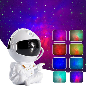 Starry Sky Projector Night Light Spaceship Lamp Galaxy LED Projection Lamp Bluetooth Speaker