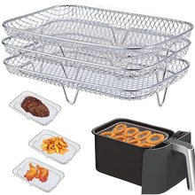 Load image into Gallery viewer, Roasting Rack Compatible With Most Air Fryer Air Fryer Accessories Stainless Steel

