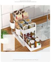 Load image into Gallery viewer, Spice Rack Storage Organizer Kitchen Drawer Push-pull Shelves Holders Living Room Bedroom Organization Shelf Kitchen Accessories
