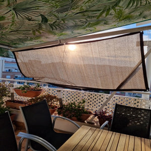 Outdoor Patio Sun Shade Sail Rectangle Garden Sunshade Net  Garden Balcony